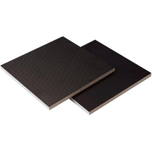 Pannello multistrato di betulla marrone con motivo esagonale, 120x60x1,5 cm, per mobili e scaffalature.