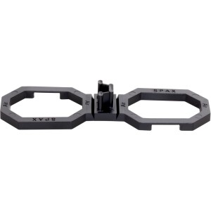 Entretoise Spax Air, 6,5 mm, noire, pour terrasse, 40 pièces pour ventilation.