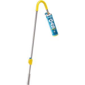Bruciatore per erbacce Gloria Thermoflamm bio Classic Plus con cartuccia di gas.