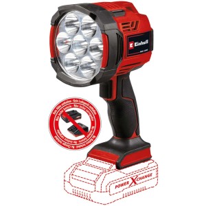 Einhell TE-CL 18/2500 LiAC lampada a batteria (senza batteria/caricabatterie) con 7 LED. Utensile a batteria per illuminazione brillante.