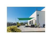 Windhager Tenda parasole a vela Capri rettangolare Oliva 3 x 4 m