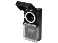 Zeitschaltuhr digital Schwarz 230 V / 10 A / IP55