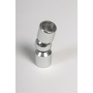 Kit de raccord d'angle en aluminium pour rampes, lot de 5 pour angles de 0 à 90°.