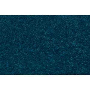 Gros plan : Moquette bleu Bari Aqua vendue au mètre, largeur 500 cm.