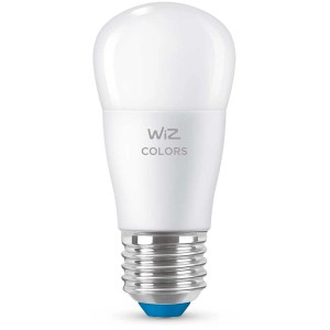 Lampadina LED Smart Philips, E27, a goccia, dimmerabile, luce bianca e colorata.