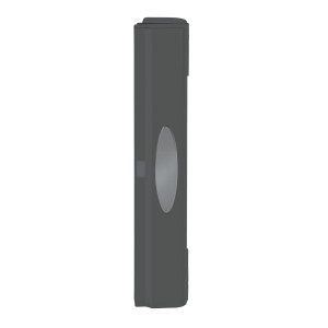 Wenko Taglia-pellicola Perfect Cutter, grigio, con finestra per rotoli da cucina fino a 33 cm di larghezza.