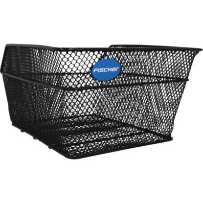 Fischer Gepäckträgerkorb School Schwarz 25 kg