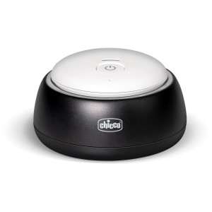 Chicco Audio Baby Monitor DECT, unità bambino in bianco e nero.