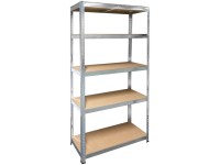 Schulte Schwerlastregal verzinkt (HxBxT) 180 x 90 x 40 cm