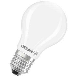 Osram LED-Lampe E27, Glühlampenform, matt, warmweiß, 60W/806lm.