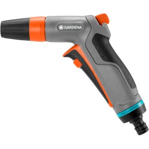 Gardena Comfort Cleaning Sprayer, pistola da giardino con getto regolabile e protezione antigelo.