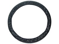 Lenkradbezug Echtleder Schwarz