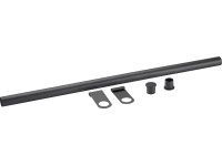 Metall-Kleiderstange Mattschwarz 60 x 3,5 cm