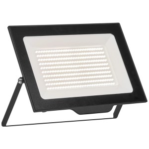 Faro LED Osram Essential, 200W, nero, per montaggio a parete esterno.