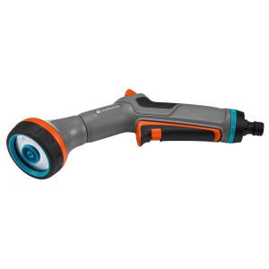 Gardena Comfort Cleaning Nozzle, spruzzatore da giardino con impugnatura ergonomica e protezione antigelo.