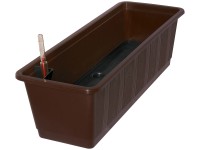 Blumenkasten Aqua Green Plus Braun (HxBxT) 17 x 20 x 59 cm