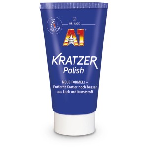 Dr. Wack A1 Polish anti-rayures, tube de 50ml pour l'entretien de la peinture et du plastique.