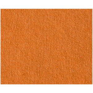 Foglio abrasivo Wolfcraft, grana 240, arancione, adatto per legno e metallo.