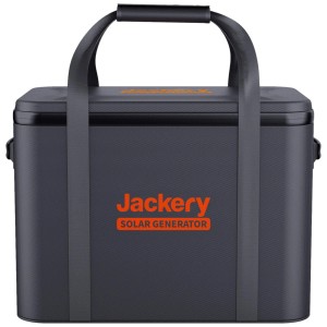 Borsa da trasporto Jackery taglia M nero-arancio per power station Explorer 1000 & 1000 Pro.