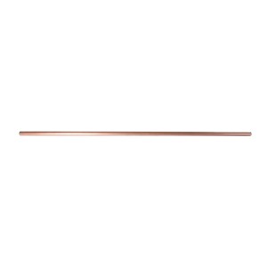 Tube en cuivre nu, 28 x 1,0 mm, longueur 2,5 m, pour chauffage et solaire.
