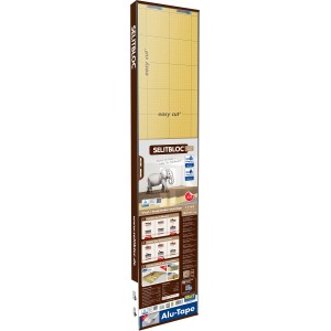 Verpackung der Selitbloc® GripTec Trittschalldämmung 1,5 mm, 10,2 m² mit AquaStop.