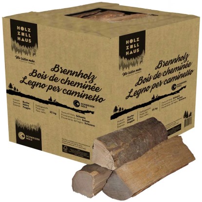Brennholz Buche im Karton 25 kg kaufen bei OBI