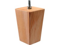 Hettich Möbelfuss Vasio 120 x 70 x 70 mm Holz Buche 1 Stk. FSC®