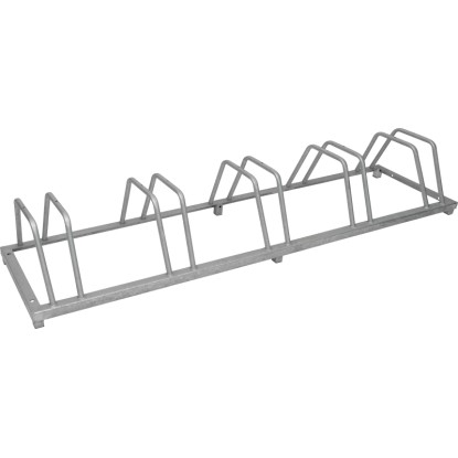 Fahrradständer mit 5 Bügeln