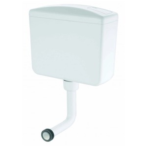 Cassetta bianca per WC a terra del set Mito Stand-WC-Set Basic.