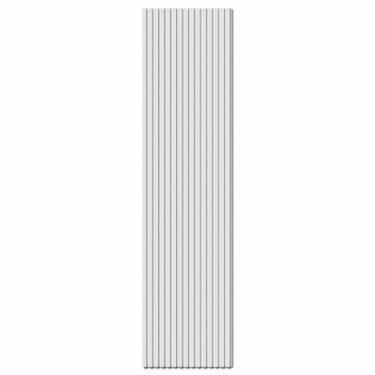 Denpanels Akustikpaneel Weiss foliert Akustikfilz Weiss 240 x 60 cm