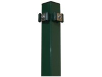 Pletscher Quadratrohr-Eckpfosten für Doppelstabmatten Grün Länge 1,5 m Pletscher Quadratrohr-Eckpfosten für Doppelstabmatten Grün Länge 1,5 m