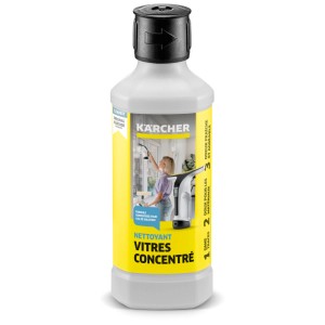Kärcher RM 500 detergente per vetri, flacone da 500ml per pulizia vetri senza aloni.
