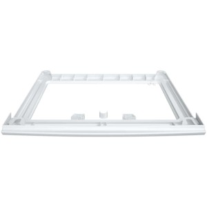 Kit di collegamento Bosch WTZ27410 per lavatrice e asciugatrice, accessorio per installazione verticale.