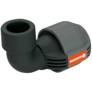 Raccordo a L Gardena con filettatura interna (25 mm x 3/4) per Micro-Drip-System.
