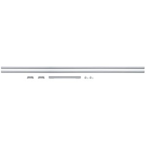 Système de base Paulmann Urail, 2,30 m, chrome mat, système de rails avec rails, connecteurs et alimentation.