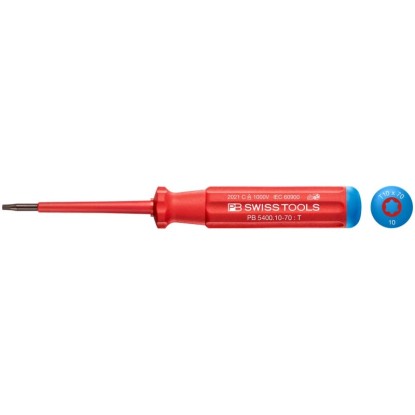 PB Swiss Tools TX-Schraubenzieher PB 5400 VDE Gr. 10 / 70 mm