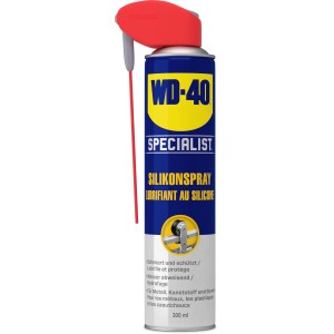 WD-40 Specialist Spray al silicone 300ml per riparazione vernice e carrozzeria, lubrifica e protegge.