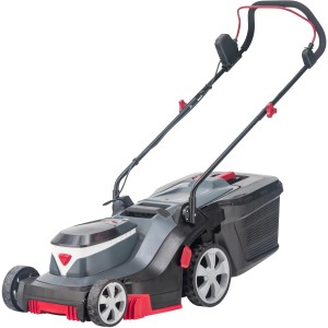 Tagliaerba a batteria Al-Ko 3.82 Li Easy con due batterie 18V, grigio/nero/rosso.