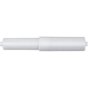 Inserto Wenko per porta rotolo WC Basic, plastica bianca.