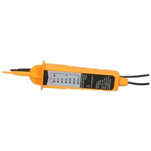 Testeur de tension jaune GK26A pour 6-400V, un outil de mesure pour électriciens.