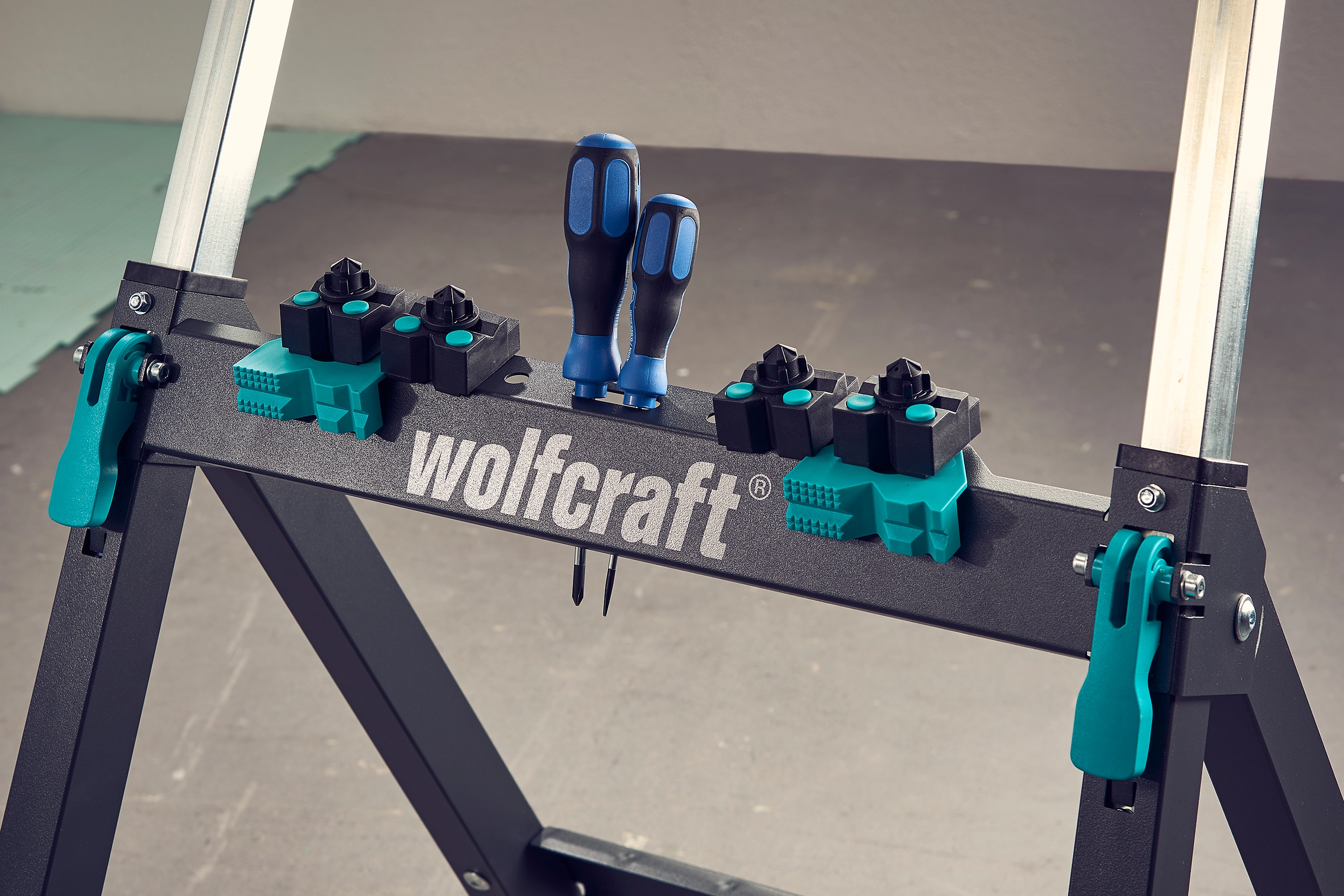 Wolfcraft Établi de serrage et de support Master 750