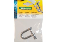 Windhager D-Schäkel Edelstahl rostfrei Hochglanz Windhager D-Schäkel Edelstahl rostfrei Hochglanz