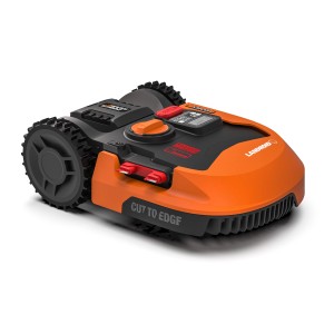 Worx Landroid L2000 Mähroboter, orange-schwarz, für Rasenflächen bis 2000 m².