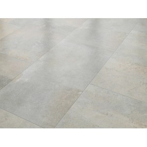 Carrelage Classen Ceramin Neo Vario Marino aspect pierre, posé comme revêtement de sol.