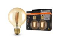 Osram LED-Leuchtmittel Globe E27 Gold Extrawarm 6,5 W / 725 lm / 2 Stk.