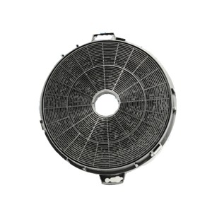 Filtre à charbon universel, Ø 20 cm, pour hottes à recyclage.