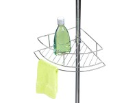 Wenko Teleskop-Eckregal Dolcedo Edelstahl shiny