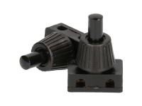 Interruttore con dado isolante Nero 2 pz