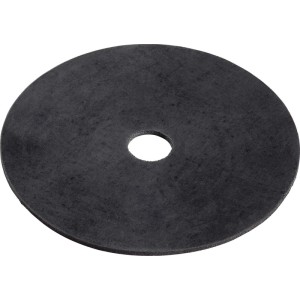 Guarnizione in gomma nera, Ø 8,5 x 58 mm per tappi eccentrici in lavandini e vasche da bagno.