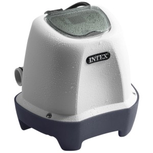 Système au sel Intex Krystal Clear QS200 pour piscine, avec transformateur. Système d'électrolyse pour réduire le chlore.